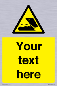 Custom Warning submerged objects in watercraft areas